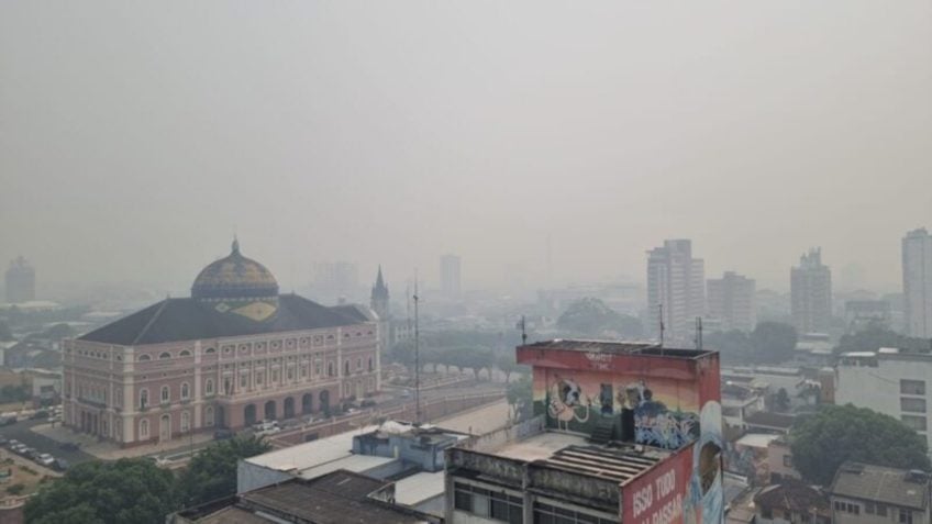 Manaus tem o pior ar do Brasil e universidades suspendem aulas