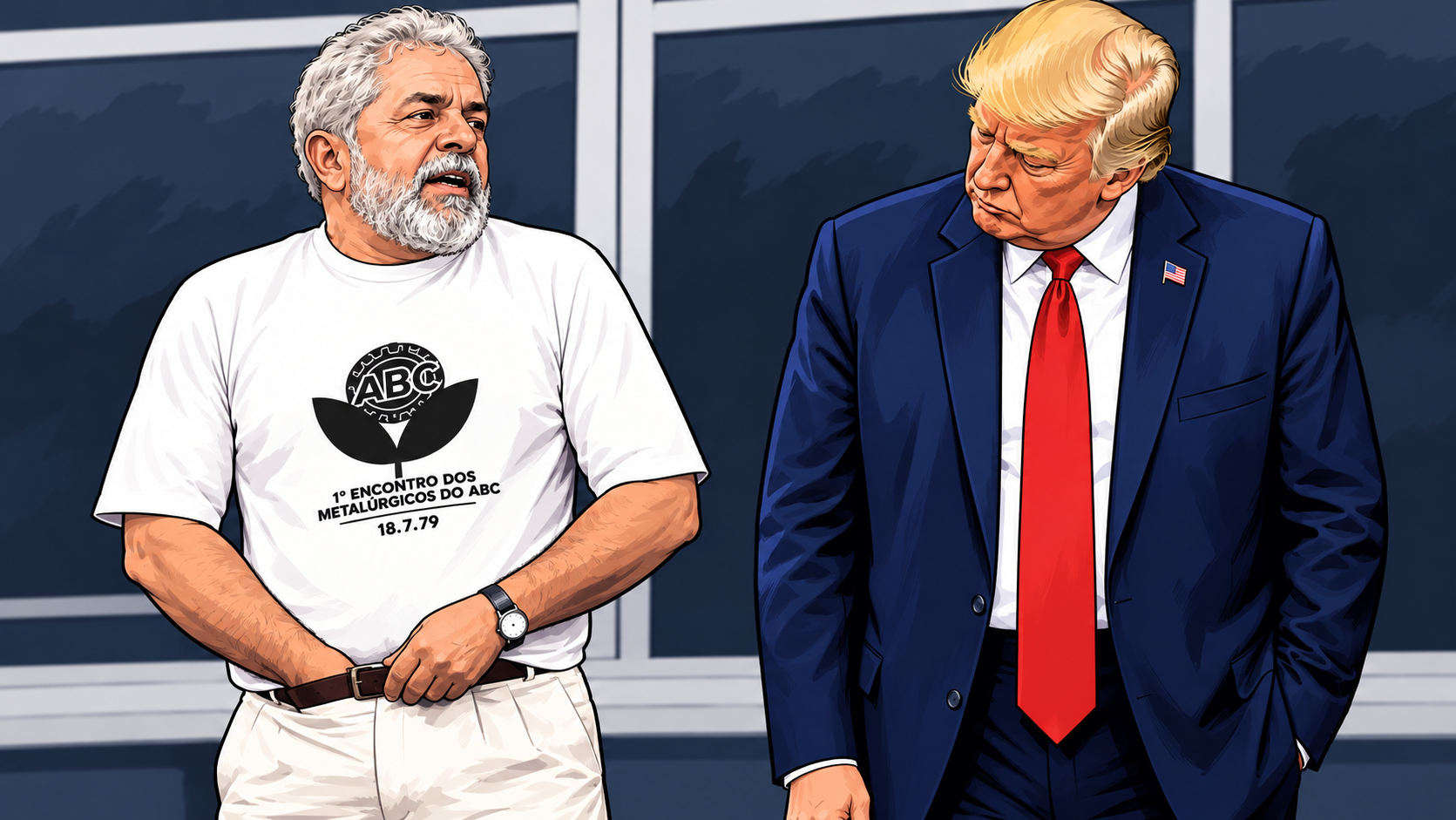 Trump diz que quer metais brasileiro e Lula diz que ele pode levar ferro